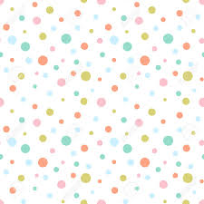 Seamless Colorful Dots Pattern Royalty Free Cliparts Vectors And