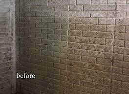 Diy Faux Brick Wall Painted Brick