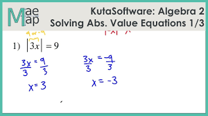 Algebraic properties worksheet, finding the variable in absolute value, solve simultaneous differential equation, free adding and subtracting equations worksheets, how to graph a horizontal hyperbola on a. Kutasoftware Algebra 2 Solving Absolute Value Equations Part 1 Youtube
