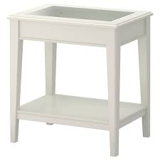 Liatorp Side Table White Glass 22 1