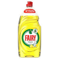 fairy original washing up liquid lemon