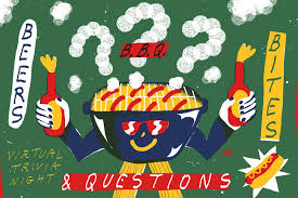 Quiz others by submitting questions and watch them struggle! Bbq Beers Bites And Questions Virtual Trivia Night Contemporary Art Museum St Louis