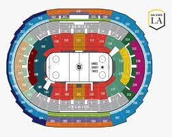 seat map of la kings at staples center
