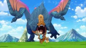 Monster hunter stories ride on english sub lute & ratha become white dragon ? Monster Hunter Stories Ride On The Fall 2016 Anime Preview Guide Anime News Network