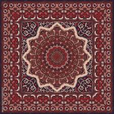 ancient arabic pattern red persian