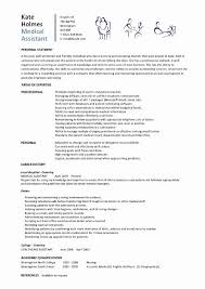 Resume Example Medical Assistant Best Of Medical Assistant