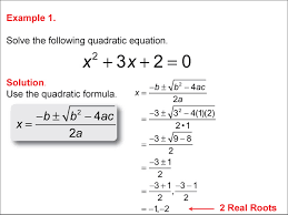 Math Example Quadratics The Quadratic