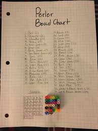Perler Bead Chart Beads And Pixels Amino Amino
