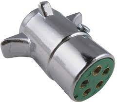 5 pin round this type of plug and socket is an older type of connector. Pollak 5 Pole Round Pin Trailer Wiring Connector Chrome Trailer End Pollak Wiring Pk11501