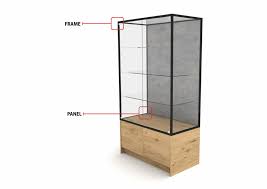 Glass Display Cabinet On Base