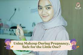 using makeup during pregnancy is safe