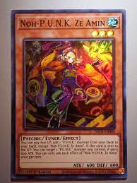 Yu-Gi-Oh! TCG Noh-P.U.N.K. Ze Amin The Grand Creators GRCR-EN004 1st  Edition Super Rare for sale online | eBay