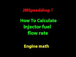 Injector Size Calculation How To Size Fuel Injector Flow Rate 10 Jmspeedshop