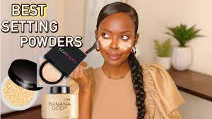 best setting powders for dark skin