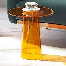 Cafe Table Colored Acrylic Furniture