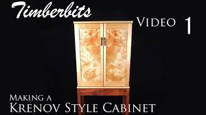 huon pine krenov style cabinet video