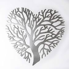 Country Living Metal Heart Shaped Tree