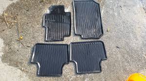 08 tsx all weather floor mats black