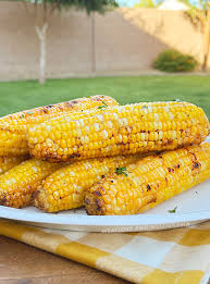 grilled corn on the cob in foil