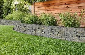 Gabion Wall For Garden Edging