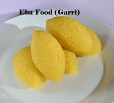 Cooking directions for those using tinned palm fruit concentrate. Eba Food How To Make Eba Nigerian Meal Garri Besthomediet