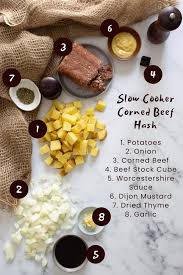 slow cooker corned beef hash recipe