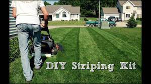 lawn striping diy striping kit build