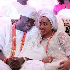 Image result for ooni of ife and his wife wuraola pics