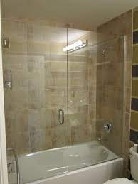 glass tub shower doors