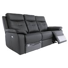 sophia 3 seater electric recliner sofa