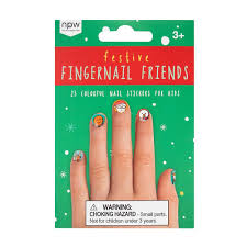 paper source festive fingernail friends