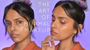 minimal makeup look how to create a