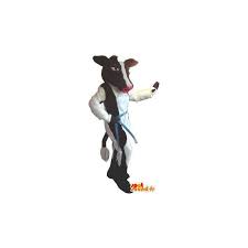 mannequin cow costume in mascot cow