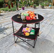 Outdoor Folding Table With Bag Bas