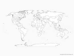 In 2020 the countries in the world are 197. Vector Map Of The World With Countries And Us Canadian And Australian States Outline Free Vector Maps