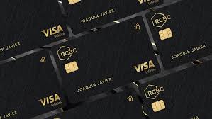 the rcbc visa infinite credit card is