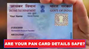 check if your pan card has been misused