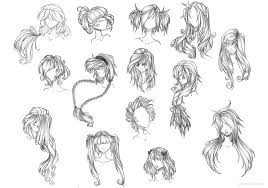 The average anime viewer might not be aware of all the cool anime hairstyles currently out there. Draw Anime Hair 23