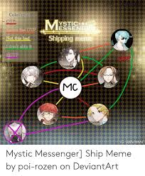 By Lanimi Color Chart Otp Ystic Essenger Below The Otp