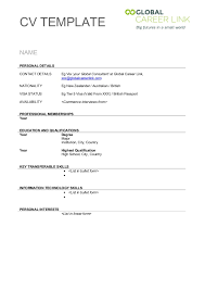 You can import it to your word processing software or simply print it. Blank Resume Pdf Template Blank Resume Form Pdf Vincegray2014