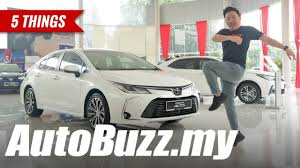 Curiously, the 1.8 litre model's gearbox seems more advanced than the. 2019 Toyota Corolla Altis 1 8l 5 Things Autobuzz My Youtube
