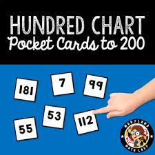 Hundred Chart Pocket Cards 0 200