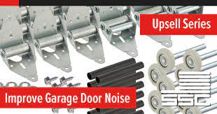 improve garage door noise