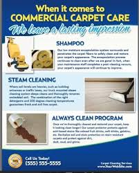 how to create commercial cleaning brochure