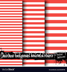 Set Of Christmas Stripes Backgrounds Royalty Free Vector