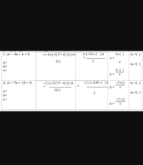 Solve Each Quadratic Equation Using The