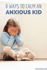anxious child calm down
