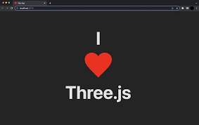 using three js