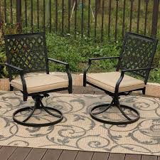 swivel dining chairs patio dining