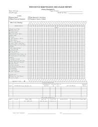 Equipment Maintenance Log Template Excel Unique Free Sheet
